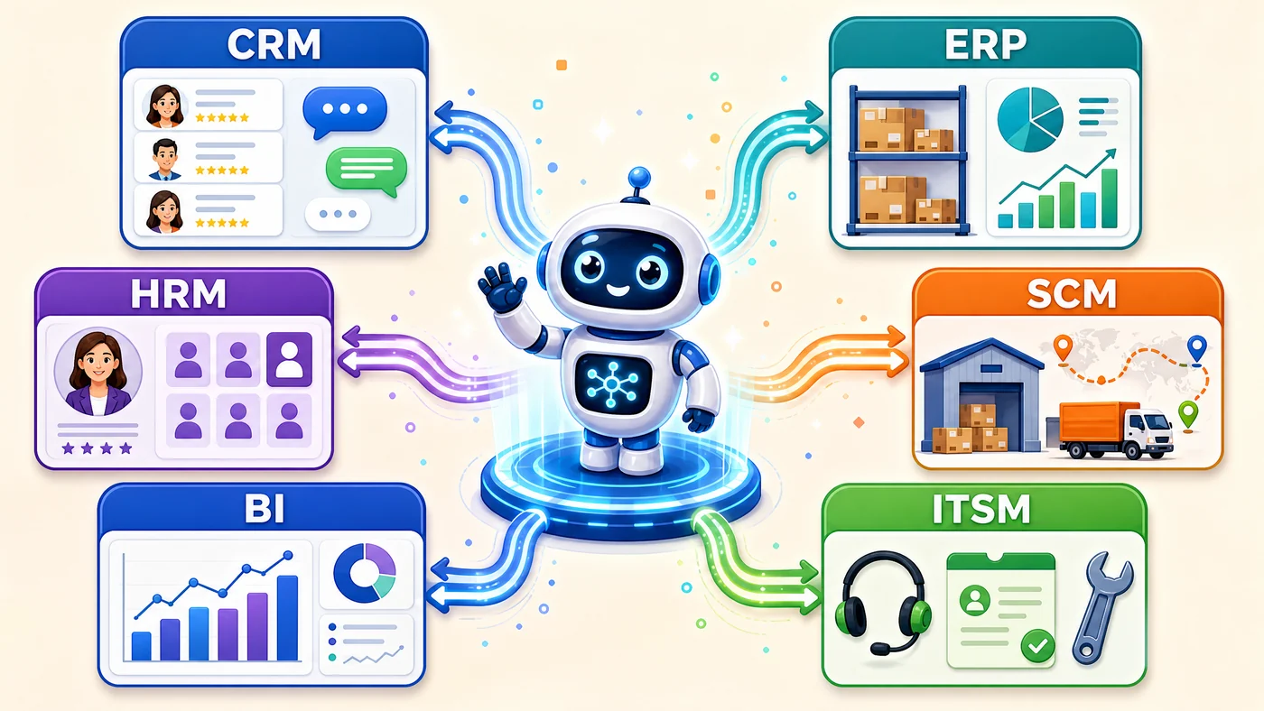 AI customer service worker